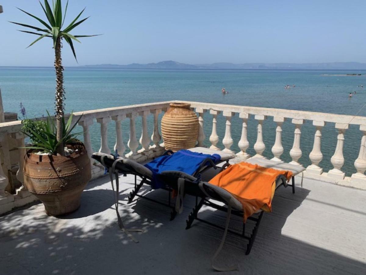 Villa Rena In Front Of The Sea 아르쿠디 외부 사진
